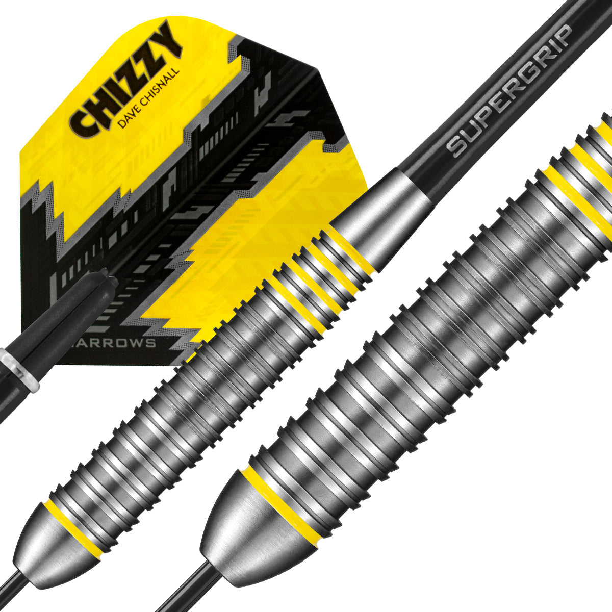 Dave Chisnall Chizzy Brass Steel Tip Darts by Harrows – Double Top Darts Dave Chisnall Chizzy Brass Steel Tip Darts by Harrows – Double Top Darts