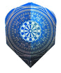 Harrows Quadro Blue Dartboard  Dart Flights (FB2001)