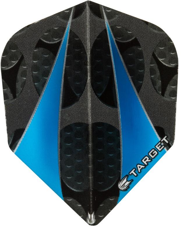 Target Pro 100 Vision Blue Twin Sail Standard Shape Dart Flights