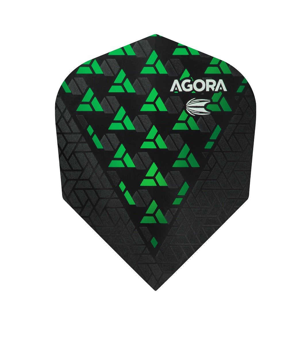 Agora Ultra Ghost + Green No6 Dart Flights by Target