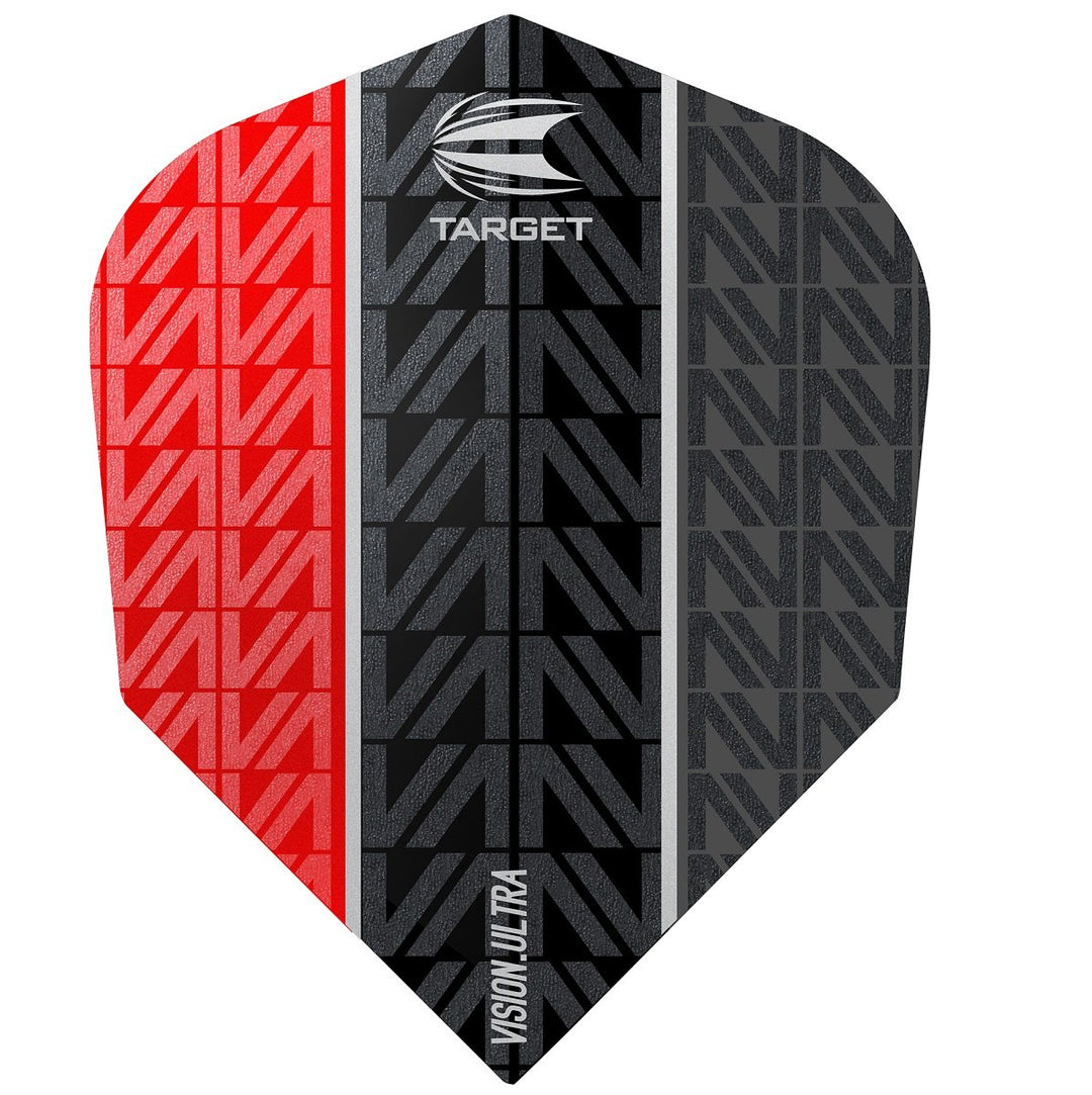 Target Red Vision Ultra No 6 Standard Dart Flights