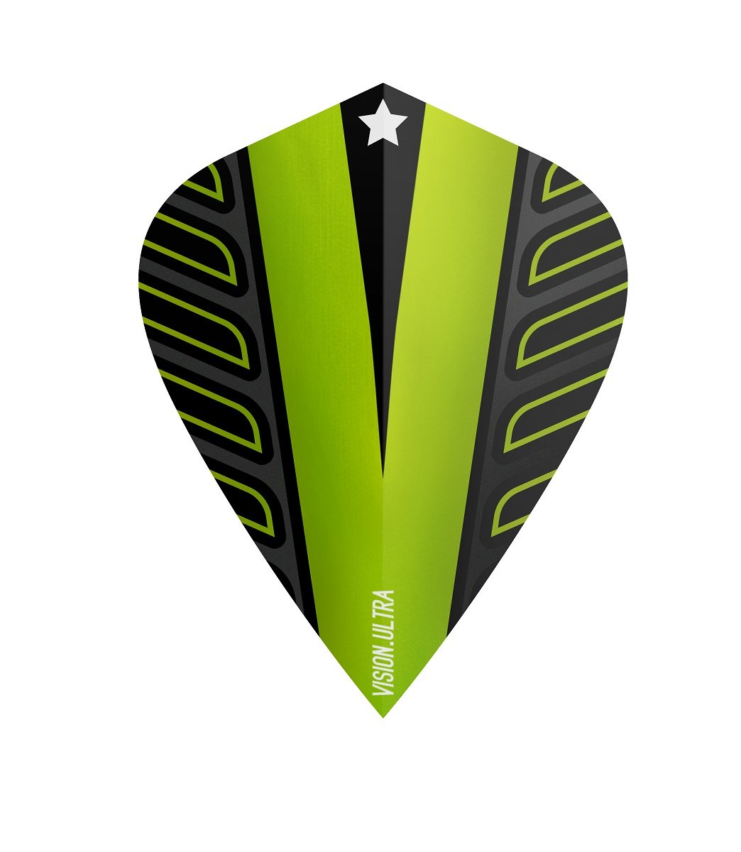 Target Lime Green Kite Voltage Vision Ultra Dart Flights