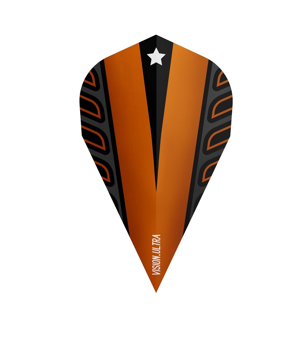 Target Orange Vapor Voltage Vision Ultra Dart Flights