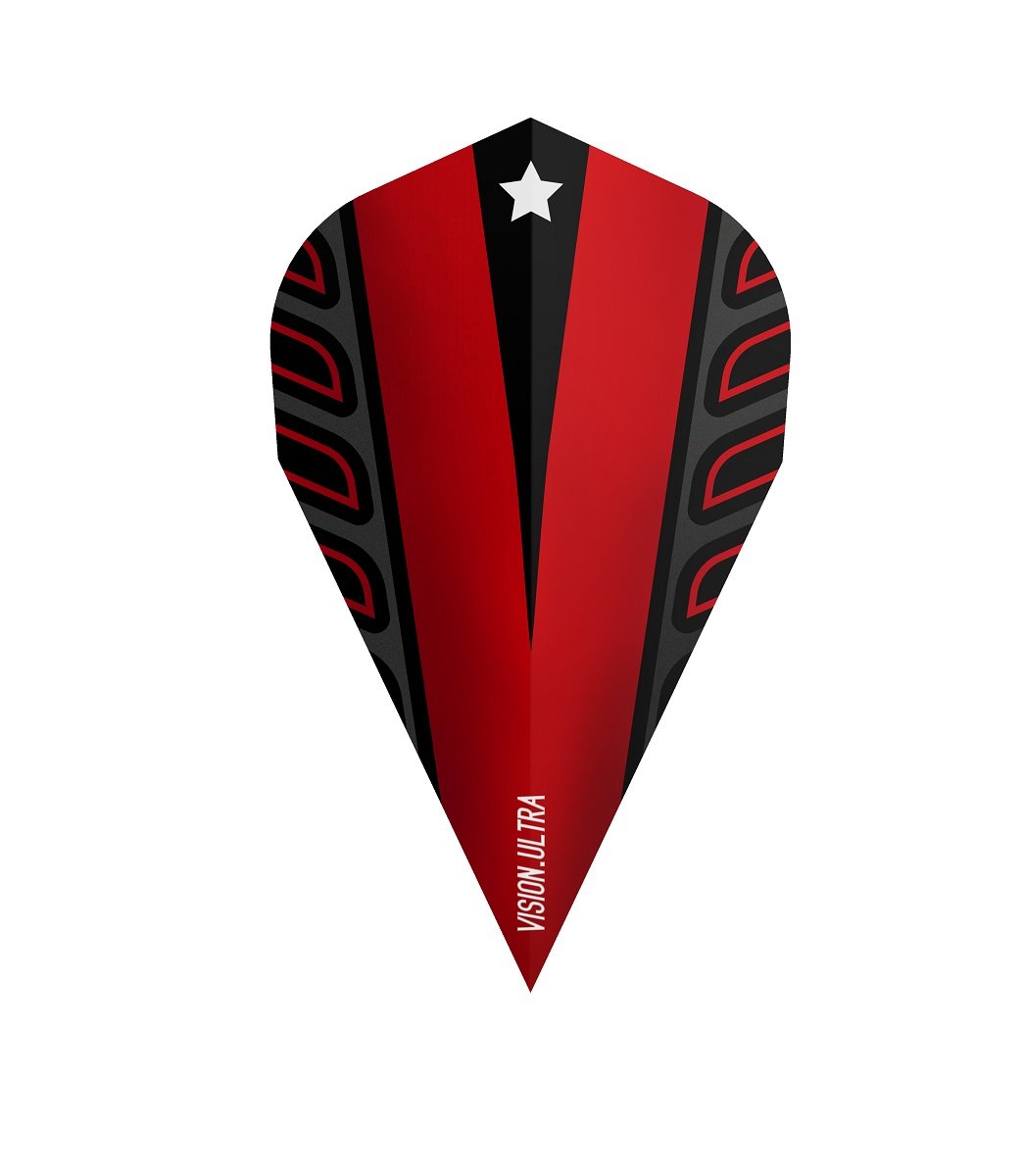 Target Red Vapor Voltage Vision Ultra Dart Flights