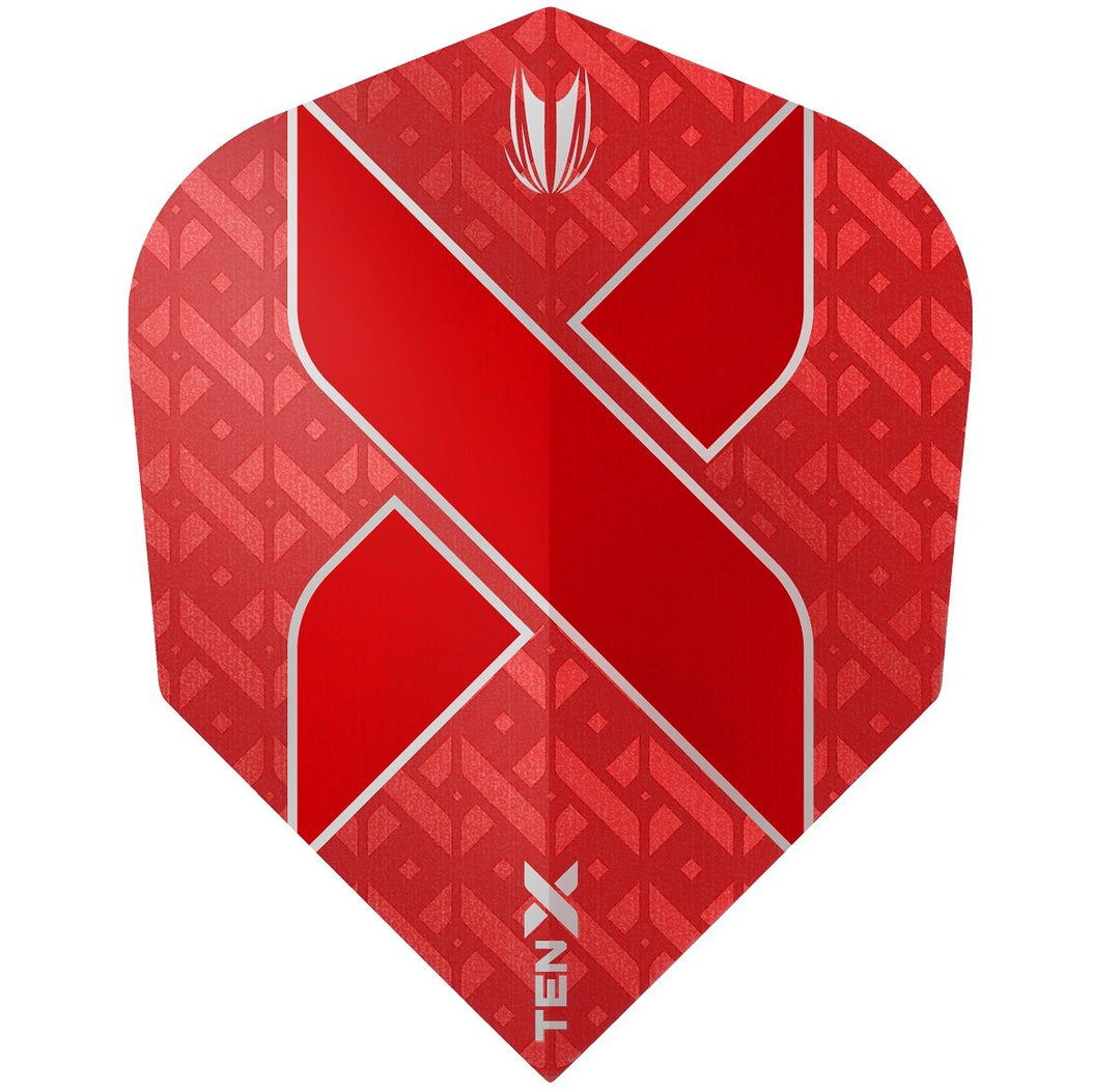 TEN-X Red Vision Ultra Dart Flights by Target