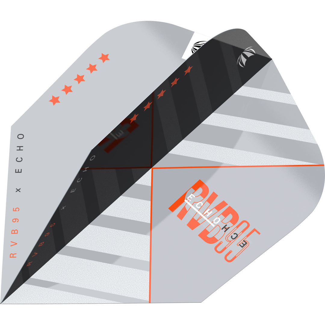 Raymond van Barneveld RVB95 Echo Pro.Ultra No6 Dart Flights by Target