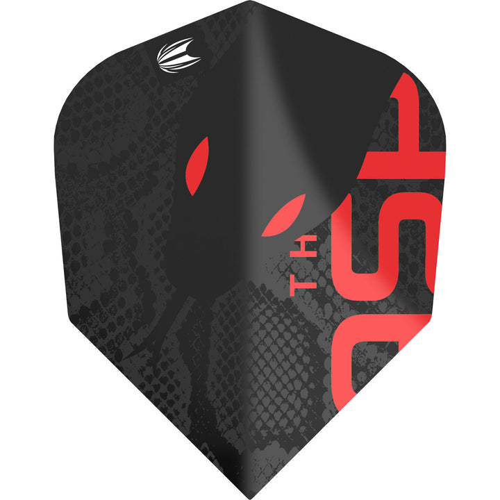 Nathan Aspinall 80% Black Pro.Ultra No6 Dart Flights by Target