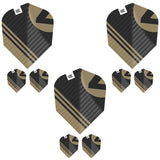 Chicane Pro.Ultra Black No6 Dart Flights by Target