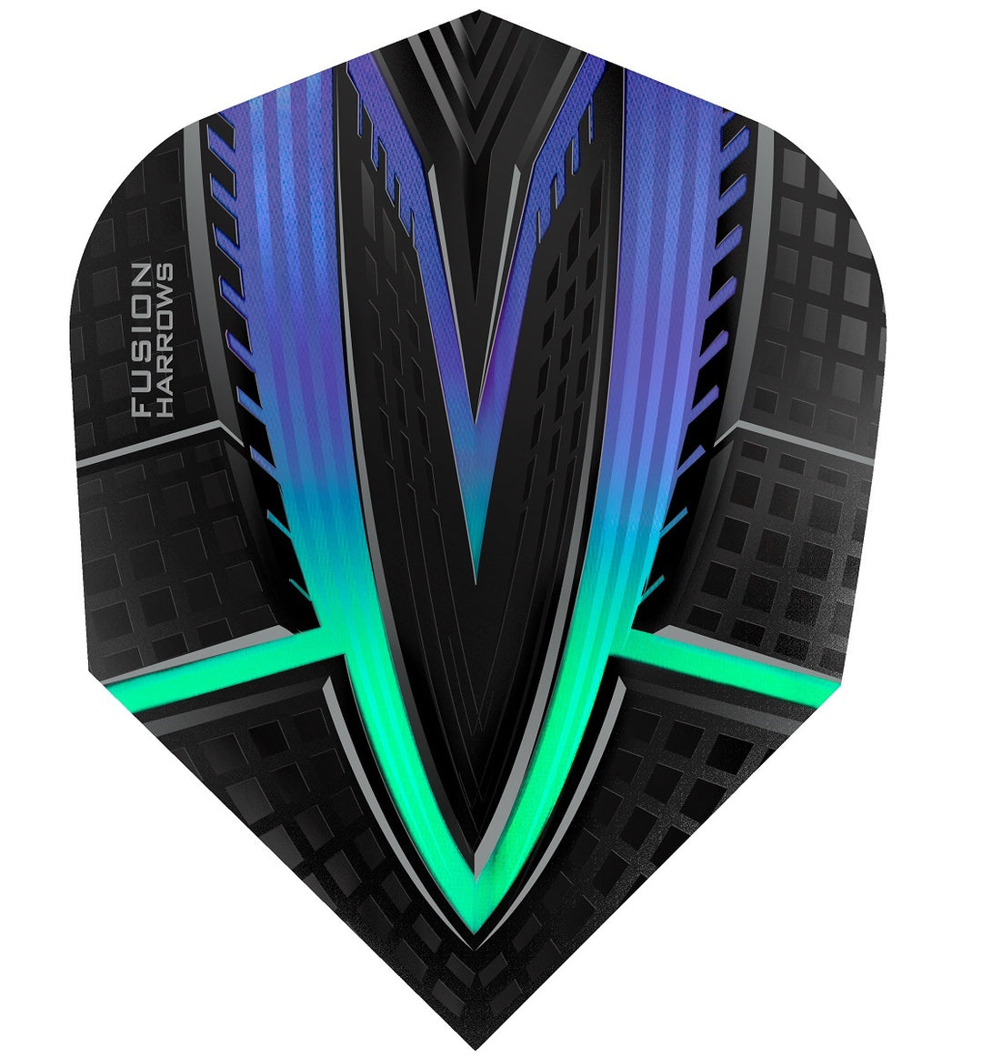 Harrows Fusion Standard Shape Dart Flights - Jade - 4401