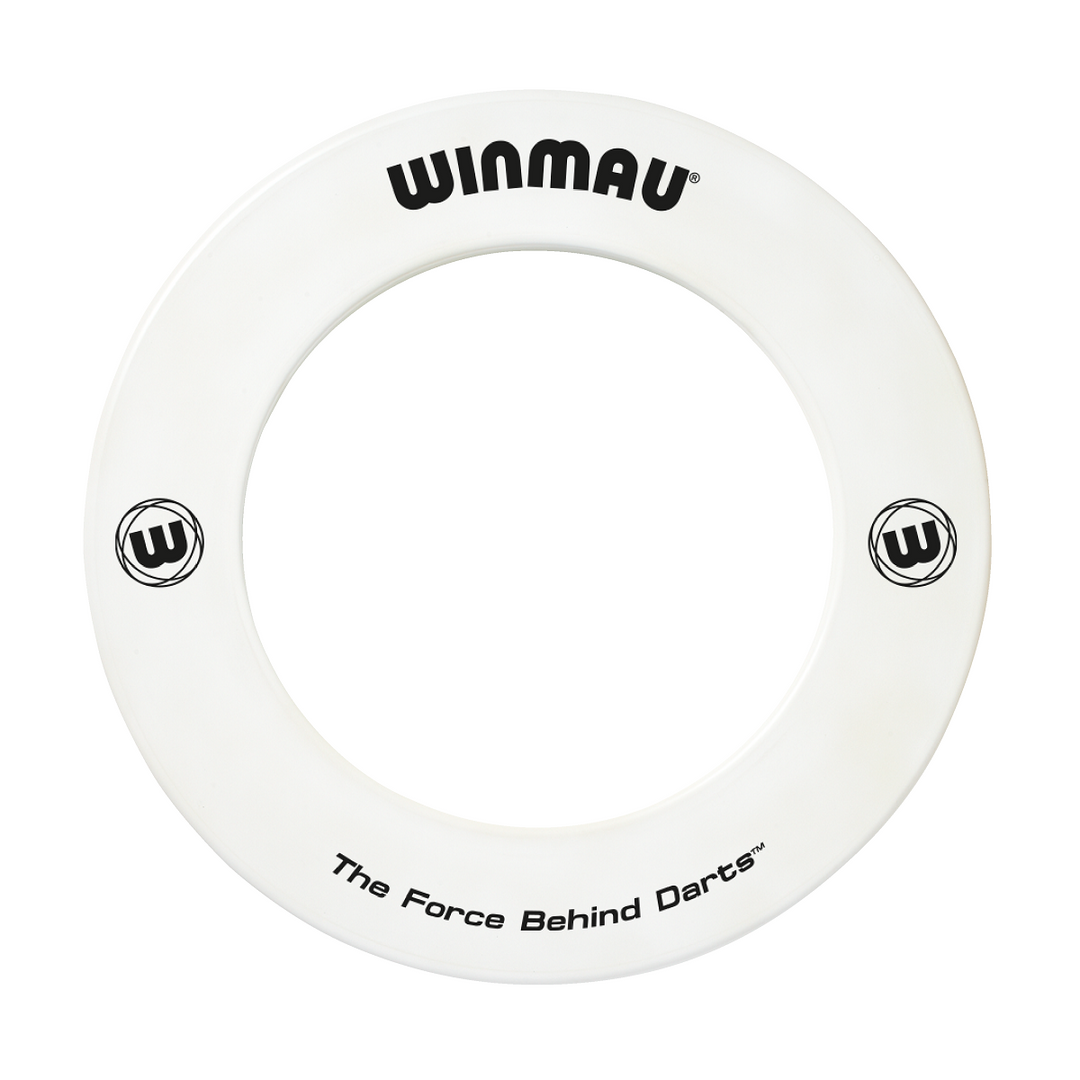 Winmau Professional White Printed Logo Dartboard Surround