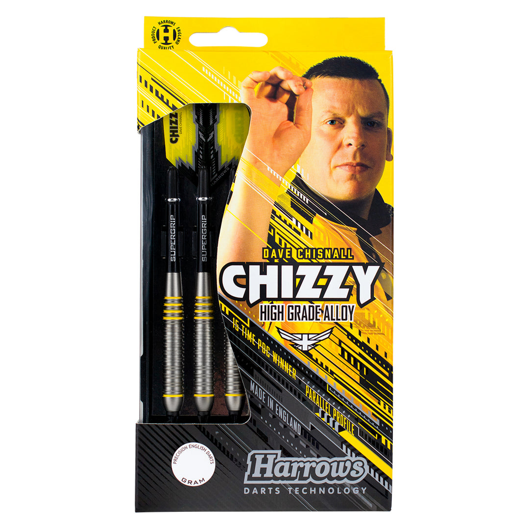 Dave Chisnall Chizzy Brass Steel Tip Darts by Harrows