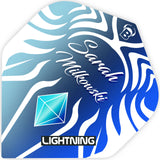 Sarah Milkowski Lightning Standard Dart Flights by Bulls