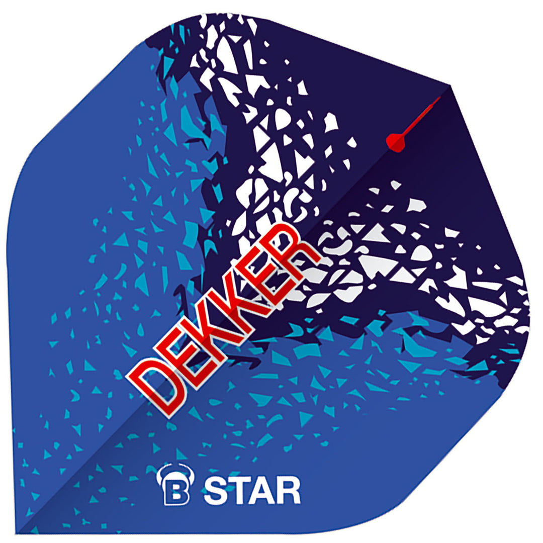 Jan Dekker B-Star Standard Dart Flights by Bulls