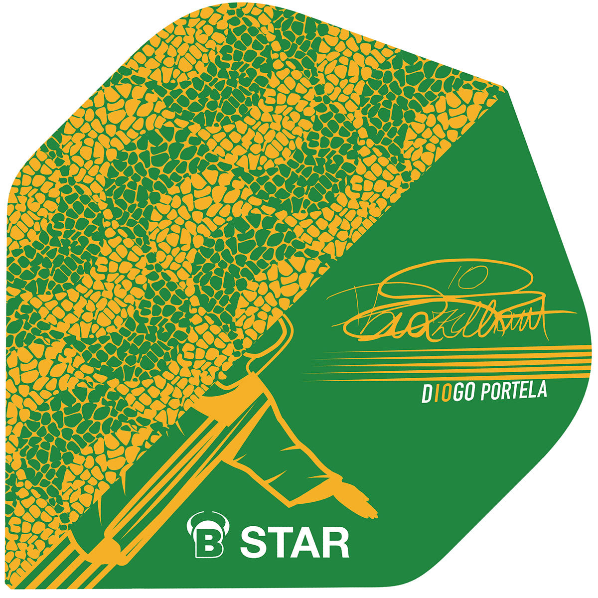 Diogo Portela B-Star Standard Dart Flights by Bulls