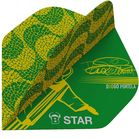 Diogo Portela B-Star Standard Dart Flights by Bulls