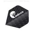 Unicorn Q75 Big Wing Black Logo Ribbed Dart Flights