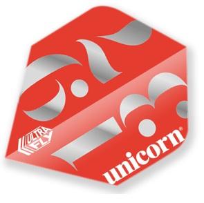 Unicorn Red Origins Ultrafly Standard Shape Dart Flights
