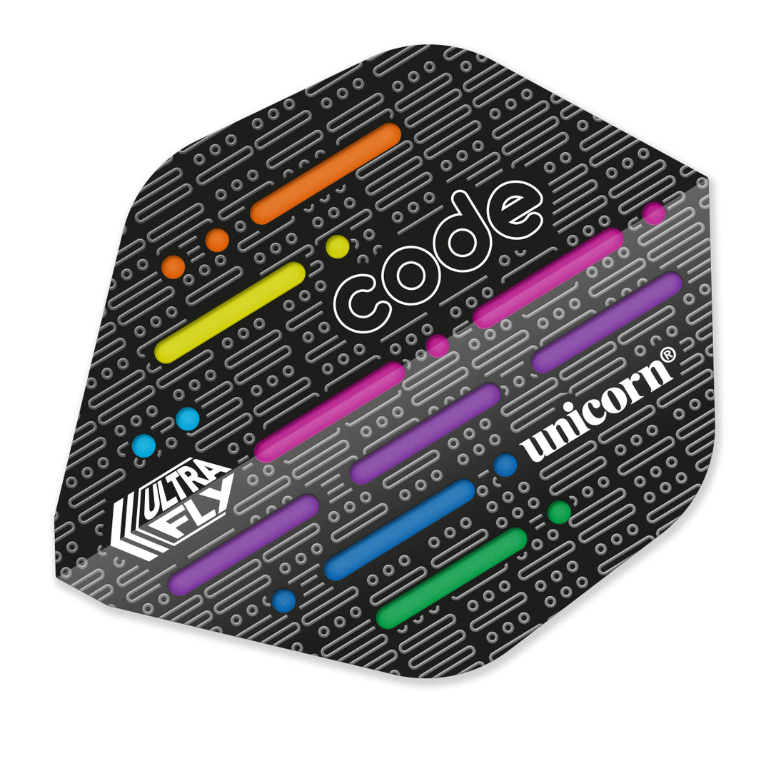 Ultrafly.75 Standard AR Type 1 Code DNA Dart Flights by Unicorn