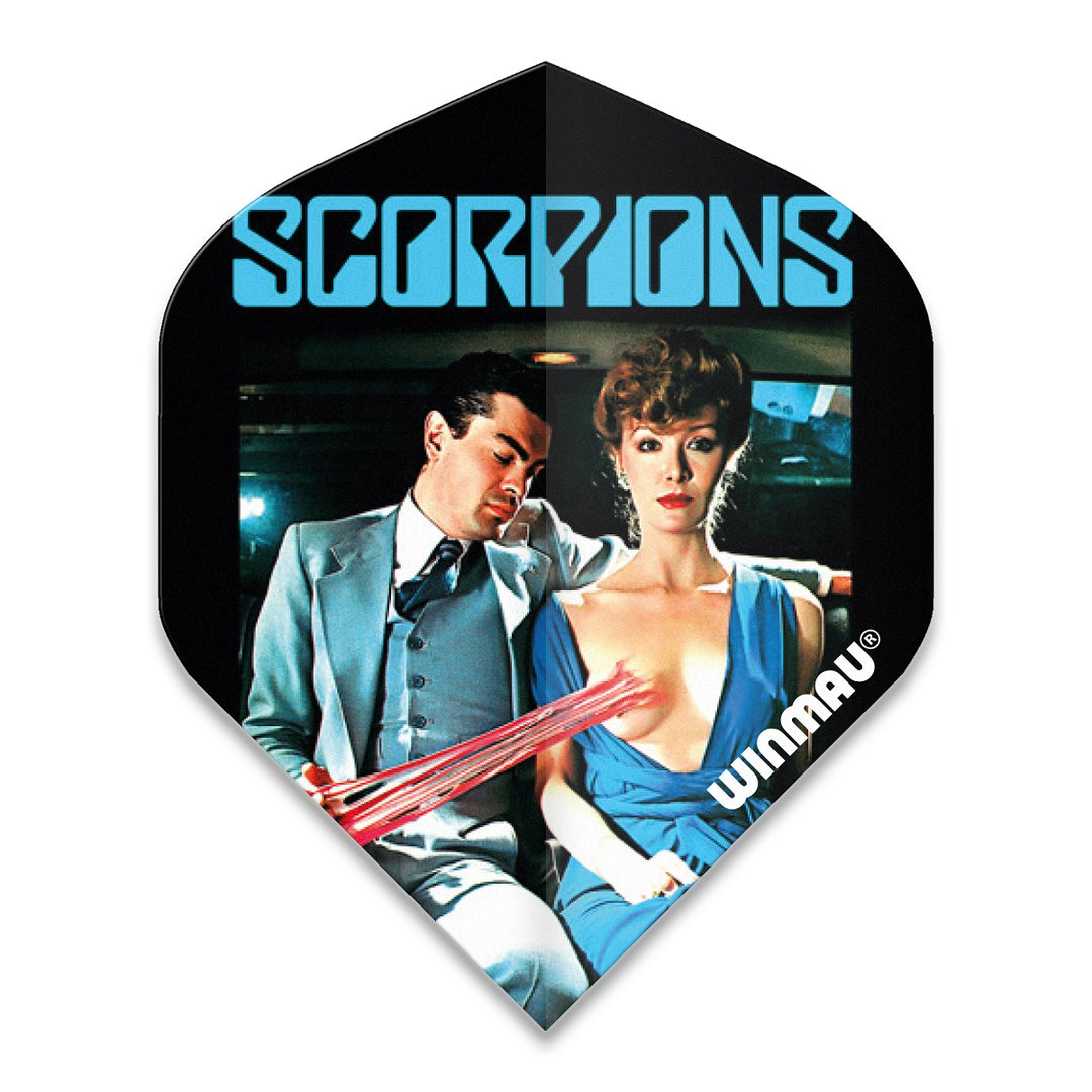 Winmau Rock Legends Dart Flights - Scorpions Love Drive