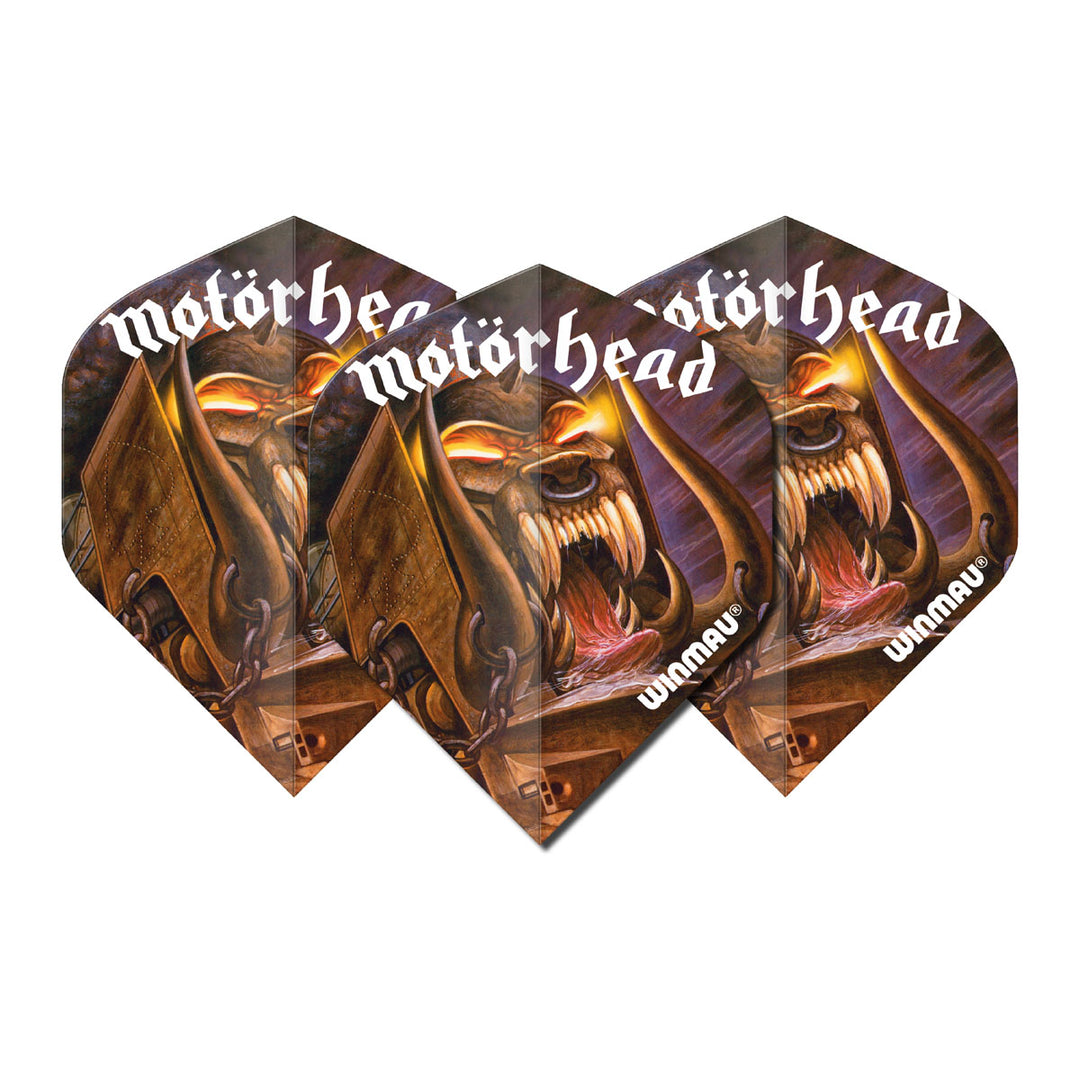 Motorhead - Orgasmatron 100 micron Standard Dart Flights by Winmau