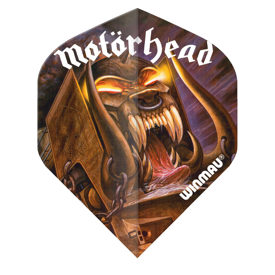 Motorhead - Orgasmatron 100 micron Standard Dart Flights by Winmau