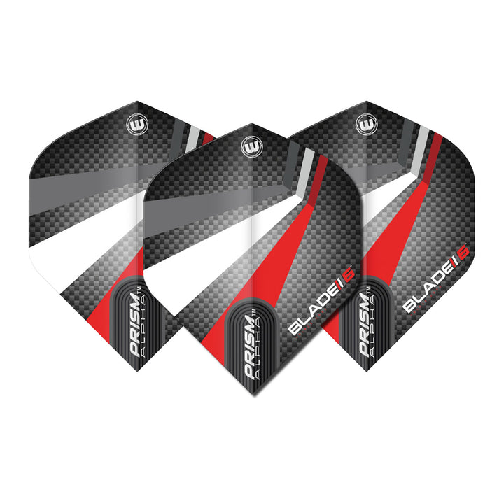 Prism Alpha Blade 6 Reflect Standard Dart Flights by Winmau