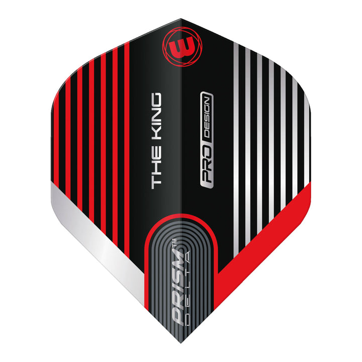 Prism Delta The King Stripe Standard Dart Flights by Winmau