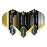 Prism Delta Daryl Gurney Black and Gold Standard Dart Flights by Winmau