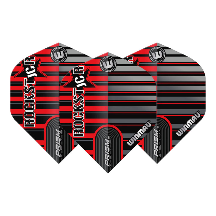 Prism Zeta Joe Cullen Stripes Standard Dart Flights by Winmau