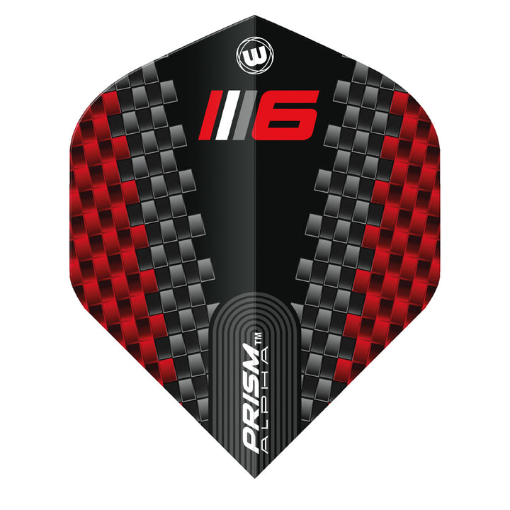 Prism Alpha Blade 6 Chevron Standard Dart Flights by Winmau