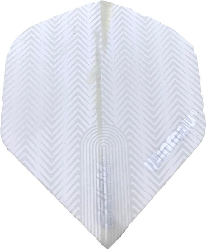 Winmau Prism Delta White V Dart Flights Standard