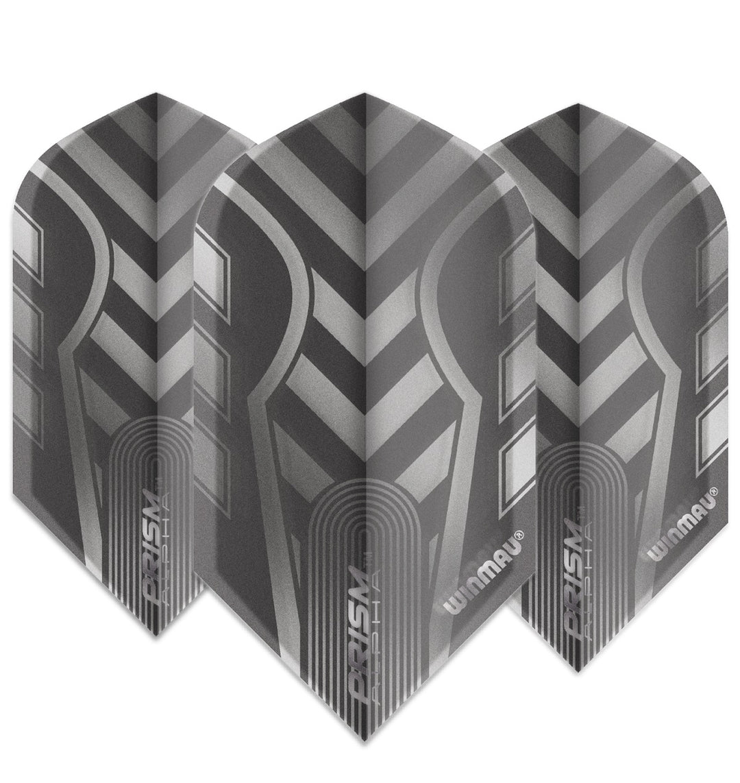 Winma Prism Zeta Dart Flights 100 micron Slim Grey