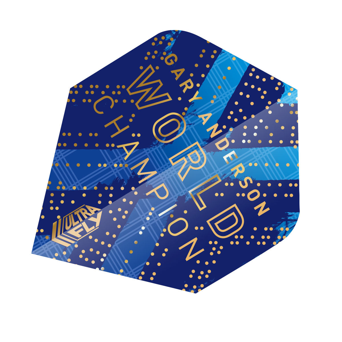 Ultrafly  Plus Gary Anderson World Champion Phase 6 Dart Flights by Unicorn
