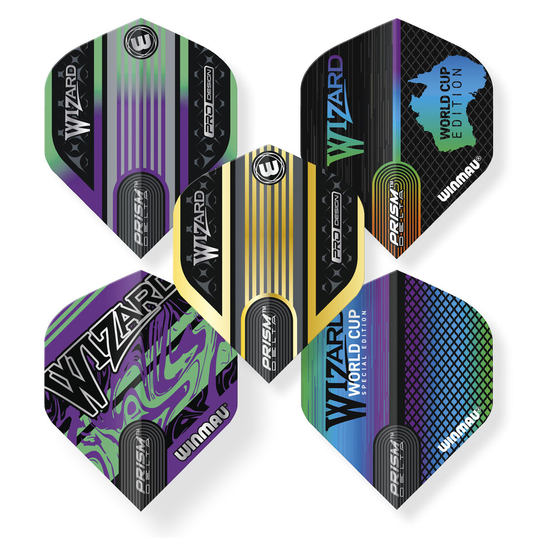 Simon Whitlock Prism Dart Flight Collection by Winmau