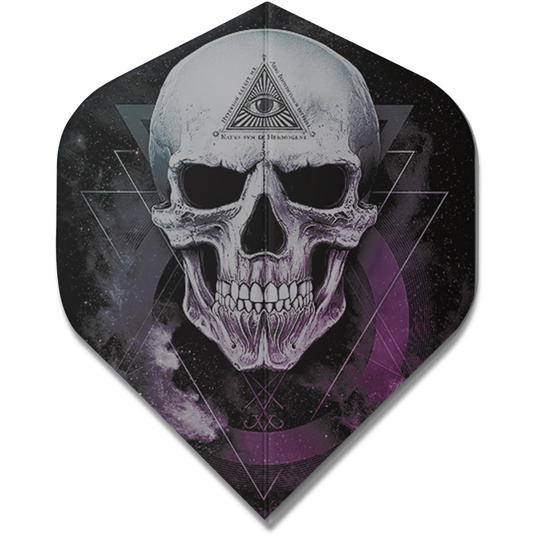 ALCHEMY The Void Skull 100 Micron Dart Flights