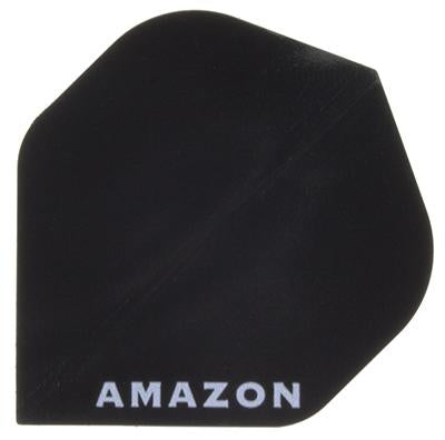 Amazon 100 Micron Extra Strong Black Dart Flights