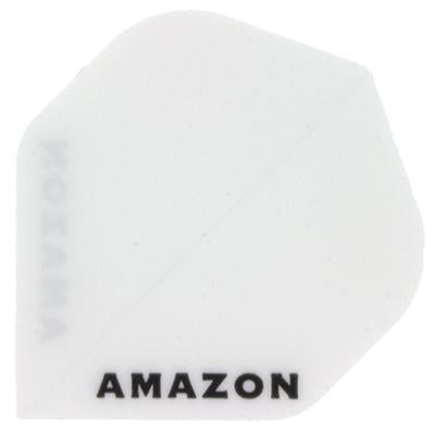Amazon 100 Micron Extra Strong White Dart Flights
