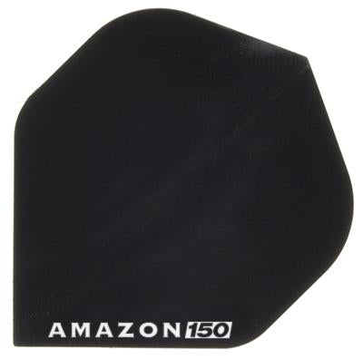 Amazon 150 Micron Extra Strong Black Dart Flights