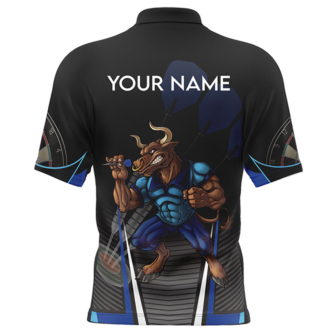 Blue Bull Custom Dart Shirt