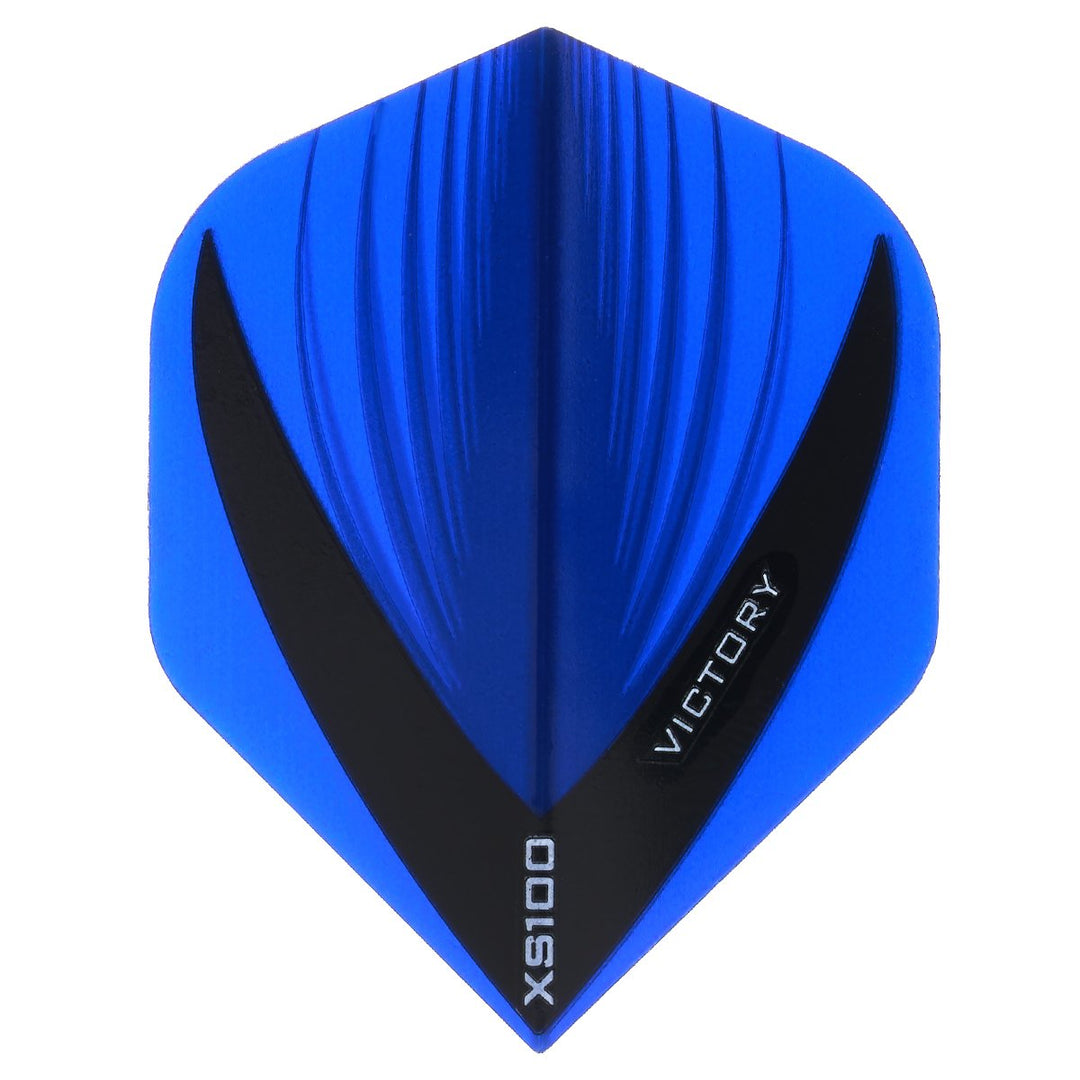 Victory Darts XS100 Vista Blue Extra Strong Dart Flights