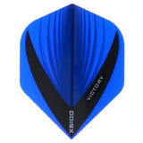 Victory Darts XS100 Vista Blue Extra Strong Dart Flights