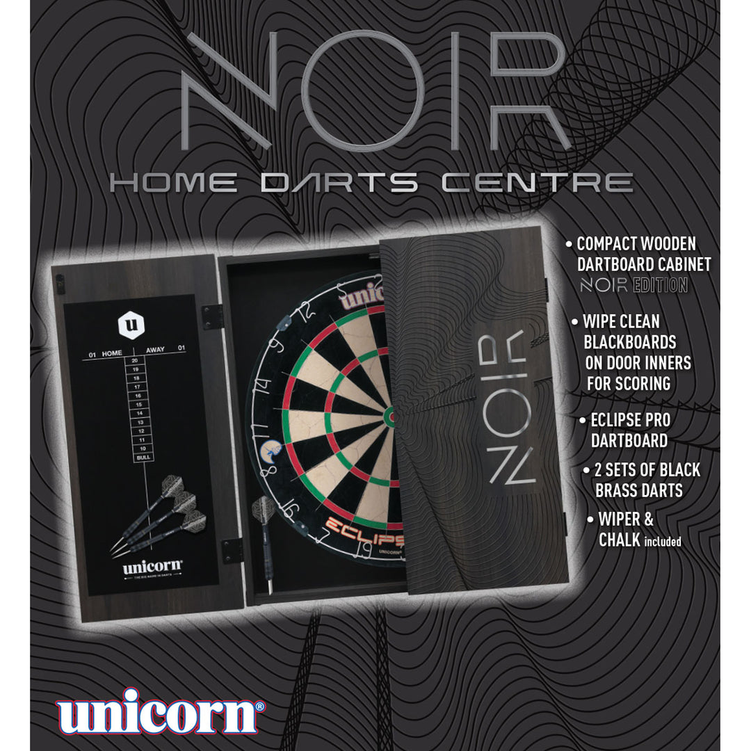 Noir Home Darts Centre by Unicorn