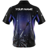Space Alien Purple Custom Dart Shirt