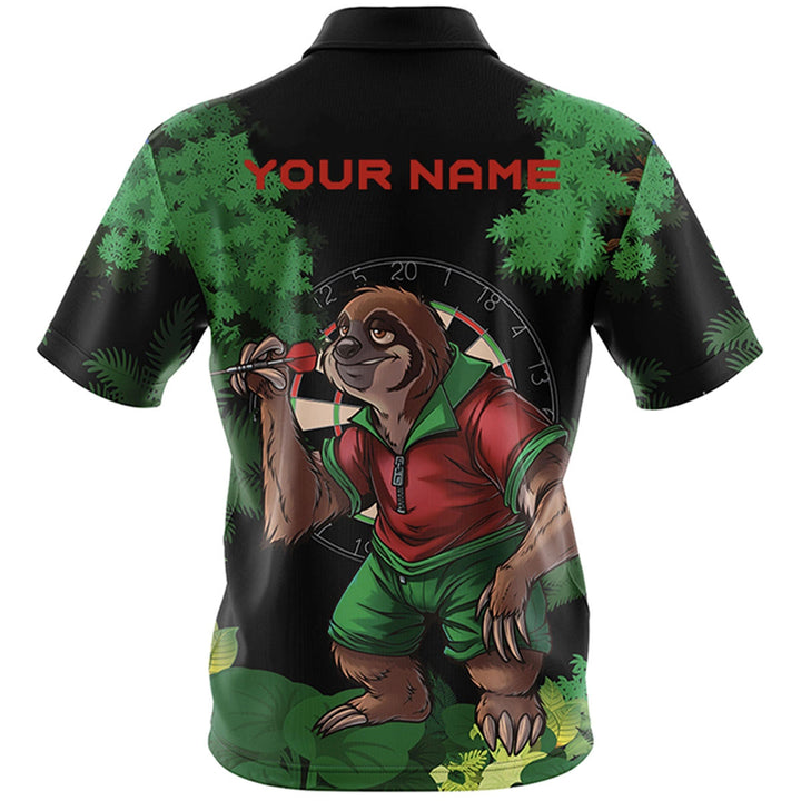 Slow Sloth Custom Dart Shirt