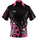 Lady Bug Pink Custom Dart Shirt