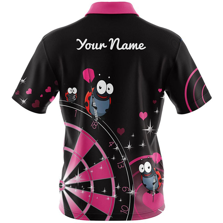 Lady Bug Pink Custom Dart Shirt