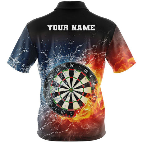 Fire and Water Custom Dart Shirt