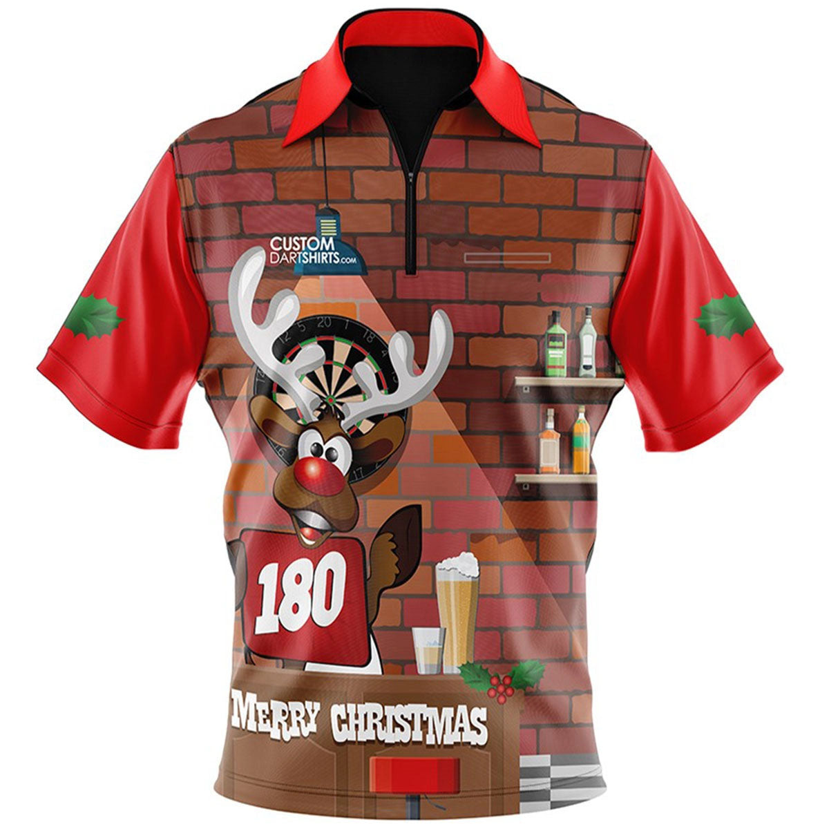 A Very Messy Christmas Custom Dart Shirt