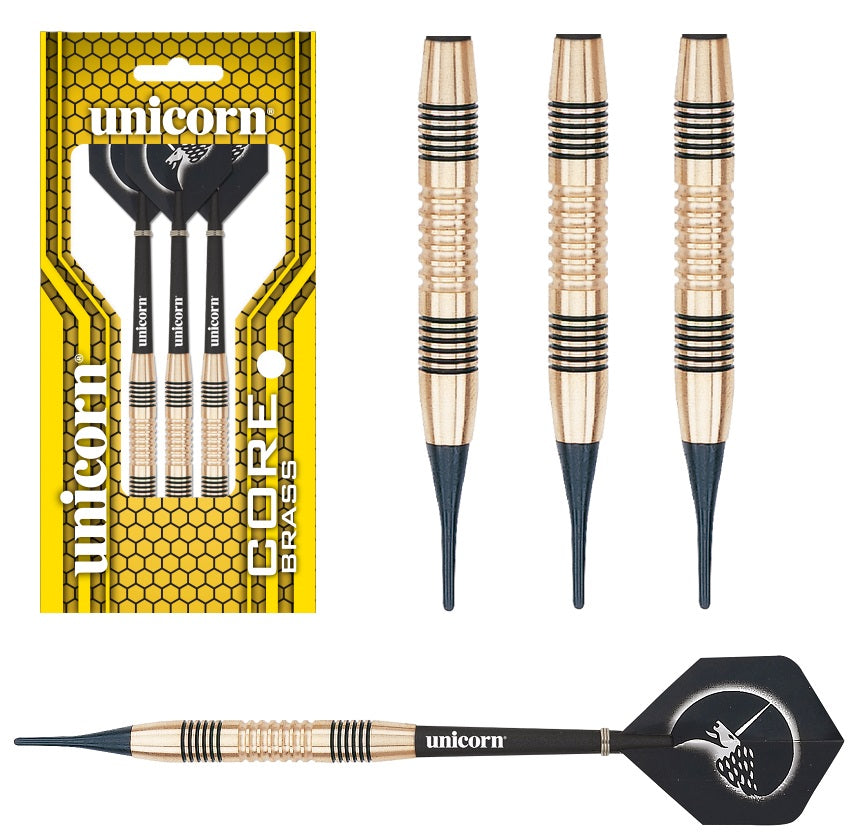 Unicorn Core Brass Soft Tip Darts