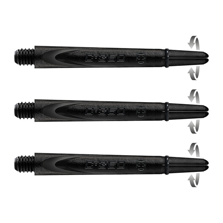 Carbon 360 Dart Stems by Harrows